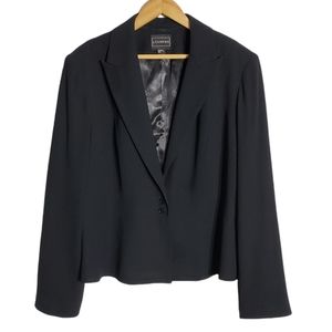 LOUBEN Black cropped blazer SZ 14